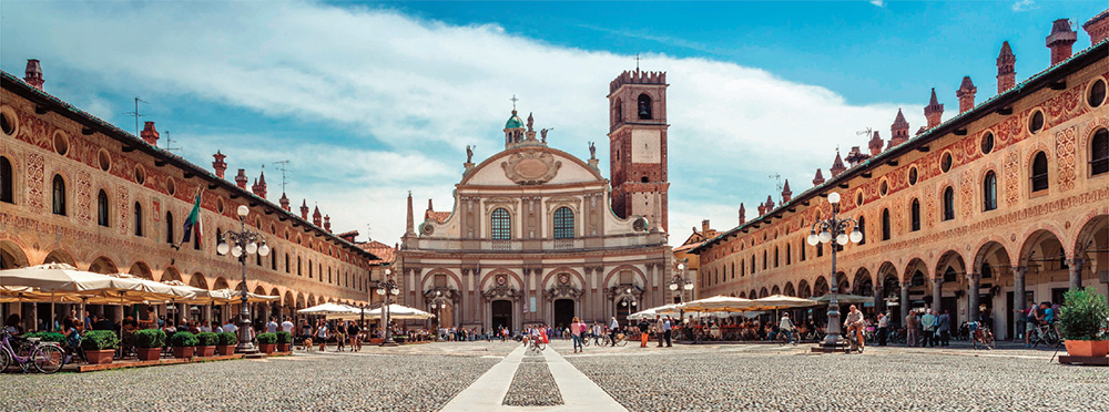 Lombardy Region - Vigevano is renowned for its Renaissance architecture