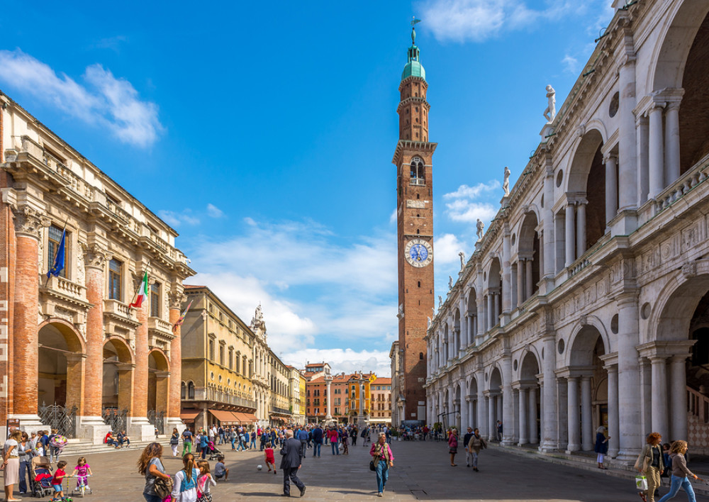 Vicenza is one of the most elegant cities in the Veneto Region.