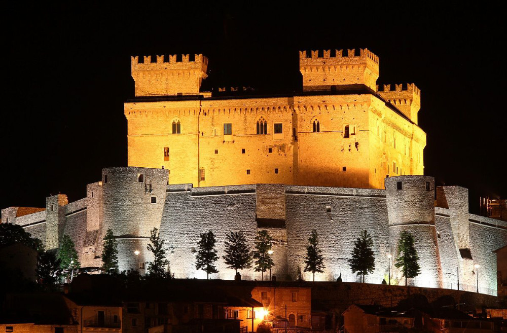 Abruzzo Region - The imposing Castle of Celano