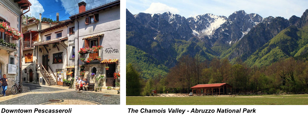 Downtown Pescasseroli. The Chamois Valley - Abruzzo National Park