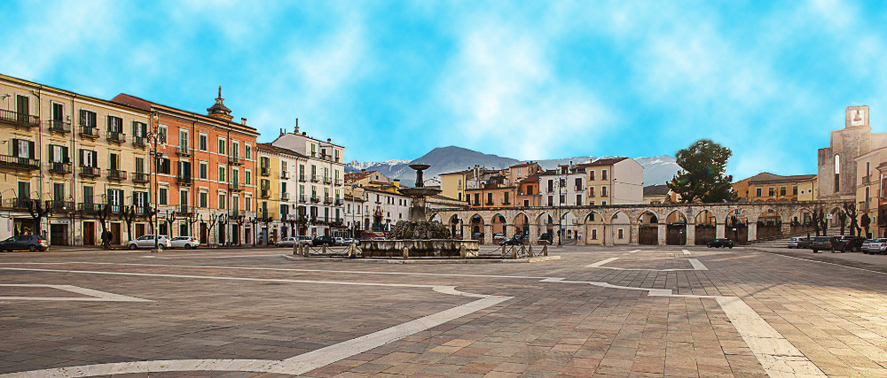 Abruzzo Region - The historic main square of Sulmona