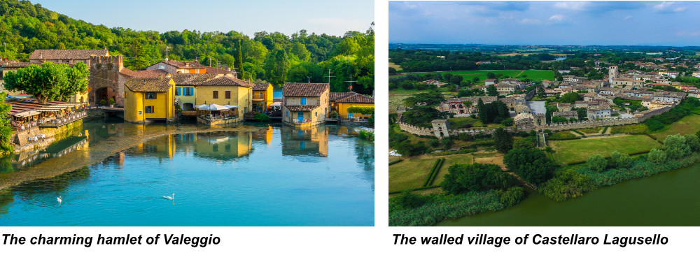 Northern Italy 2022 - The charming hamlet of Valeggio & The walled village of Castellaro Lagusello